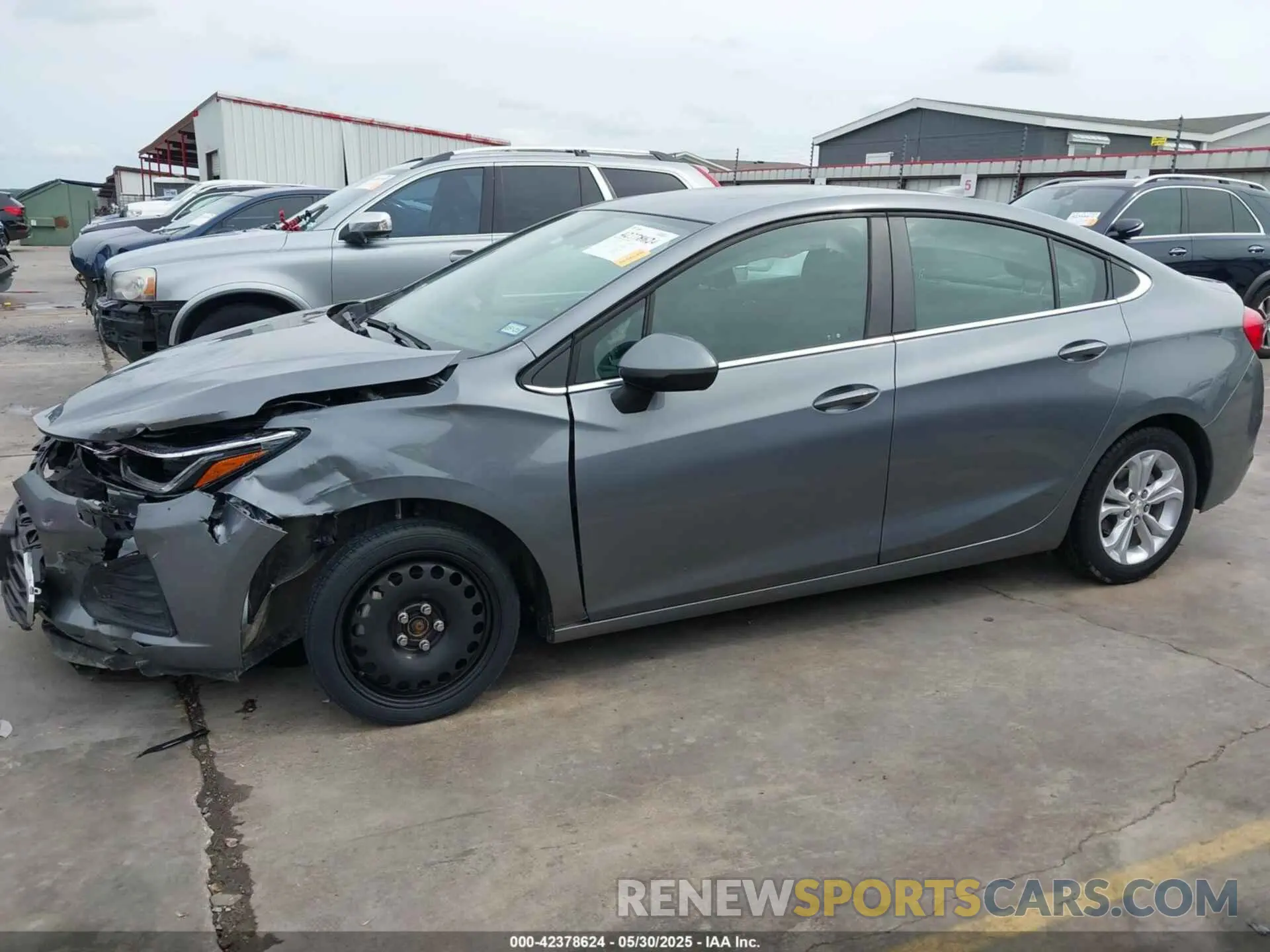 15 fotografías del automóvil dañado 1G1BE5SM9K7127436 CHEVROLET CRUZE 2019