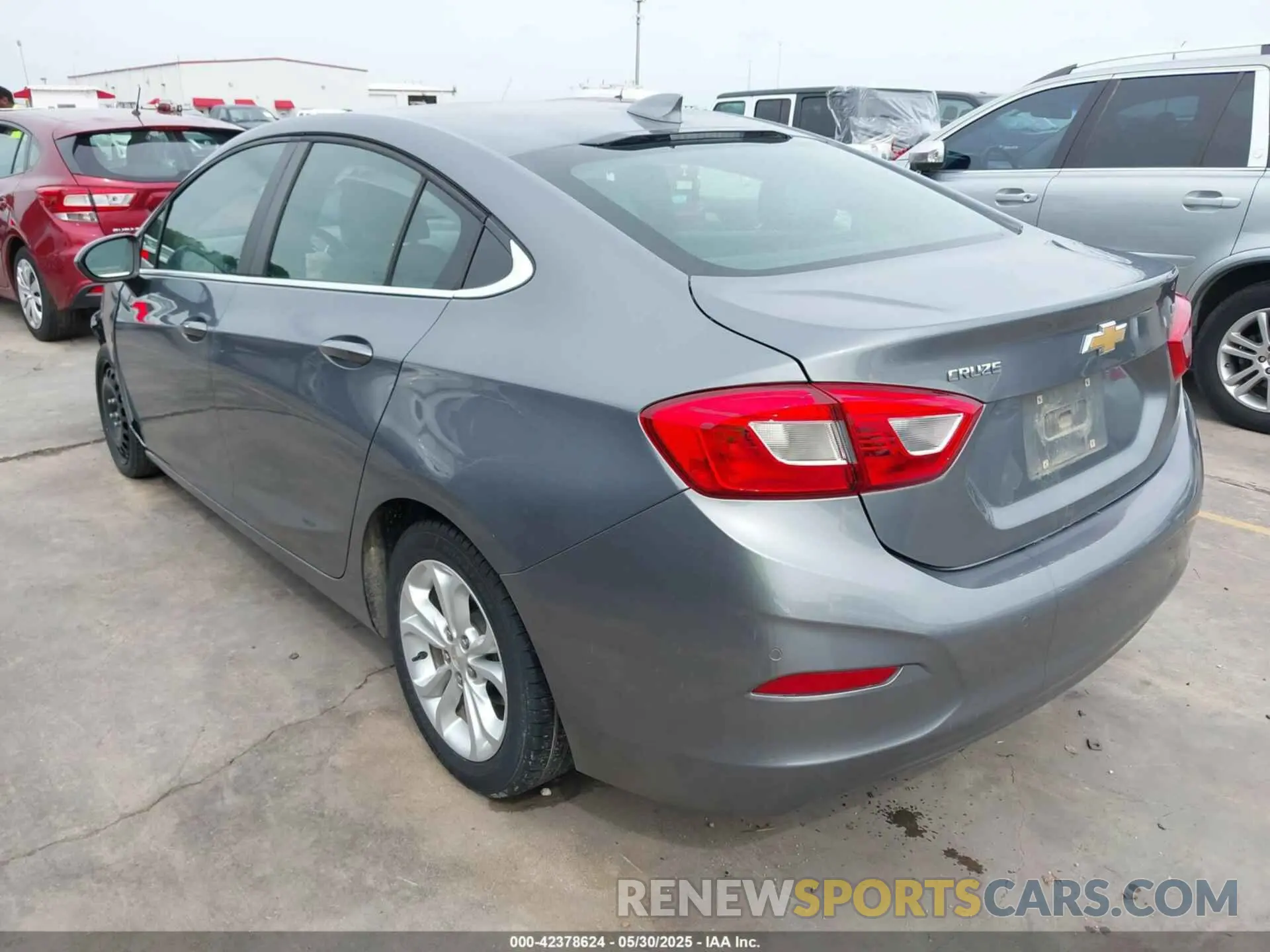 3 fotografías del automóvil dañado 1G1BE5SM9K7127436 CHEVROLET CRUZE 2019