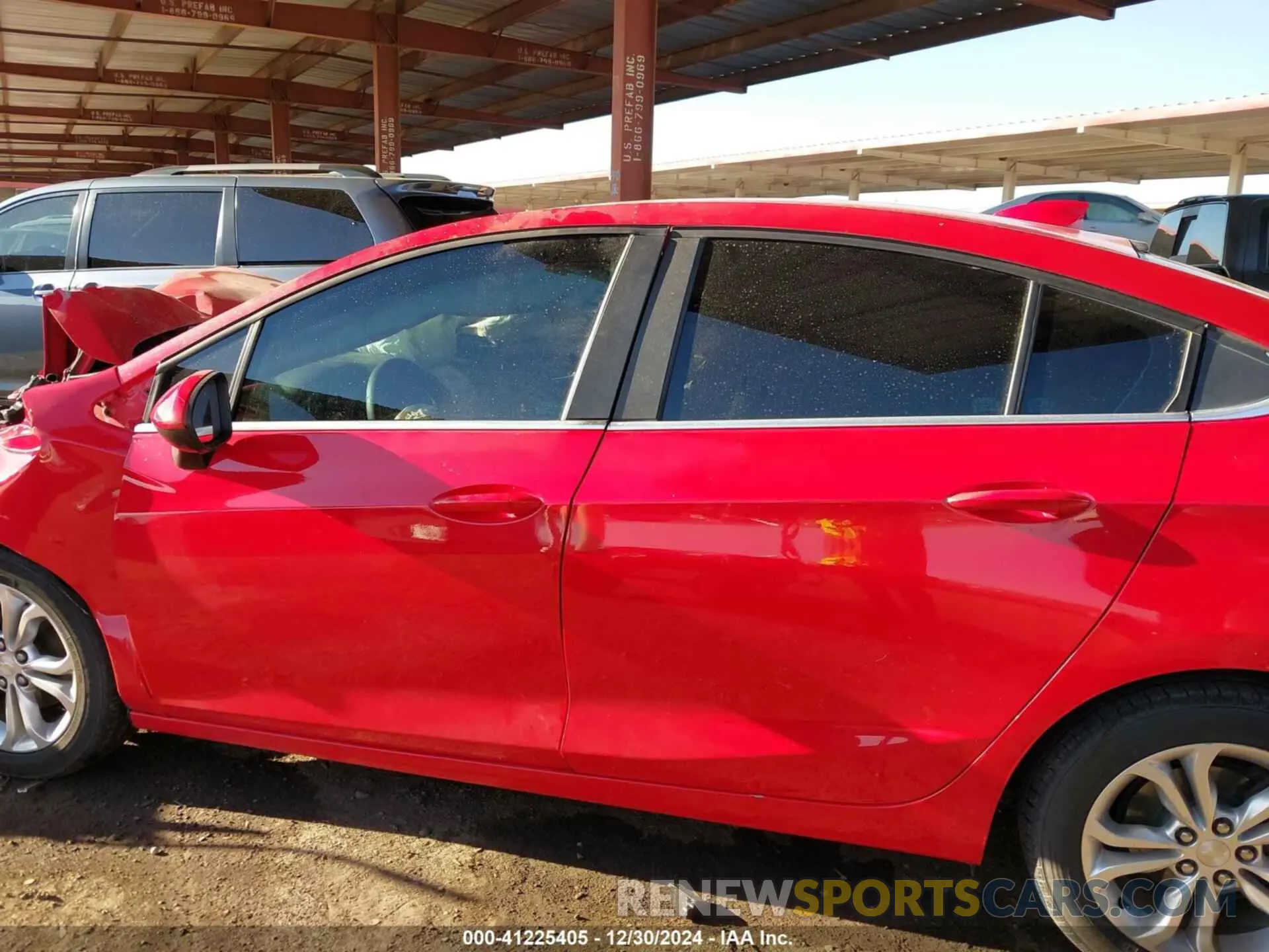 14 fotografías del automóvil dañado 1G1BE5SMXK7110290 CHEVROLET CRUZE 2019