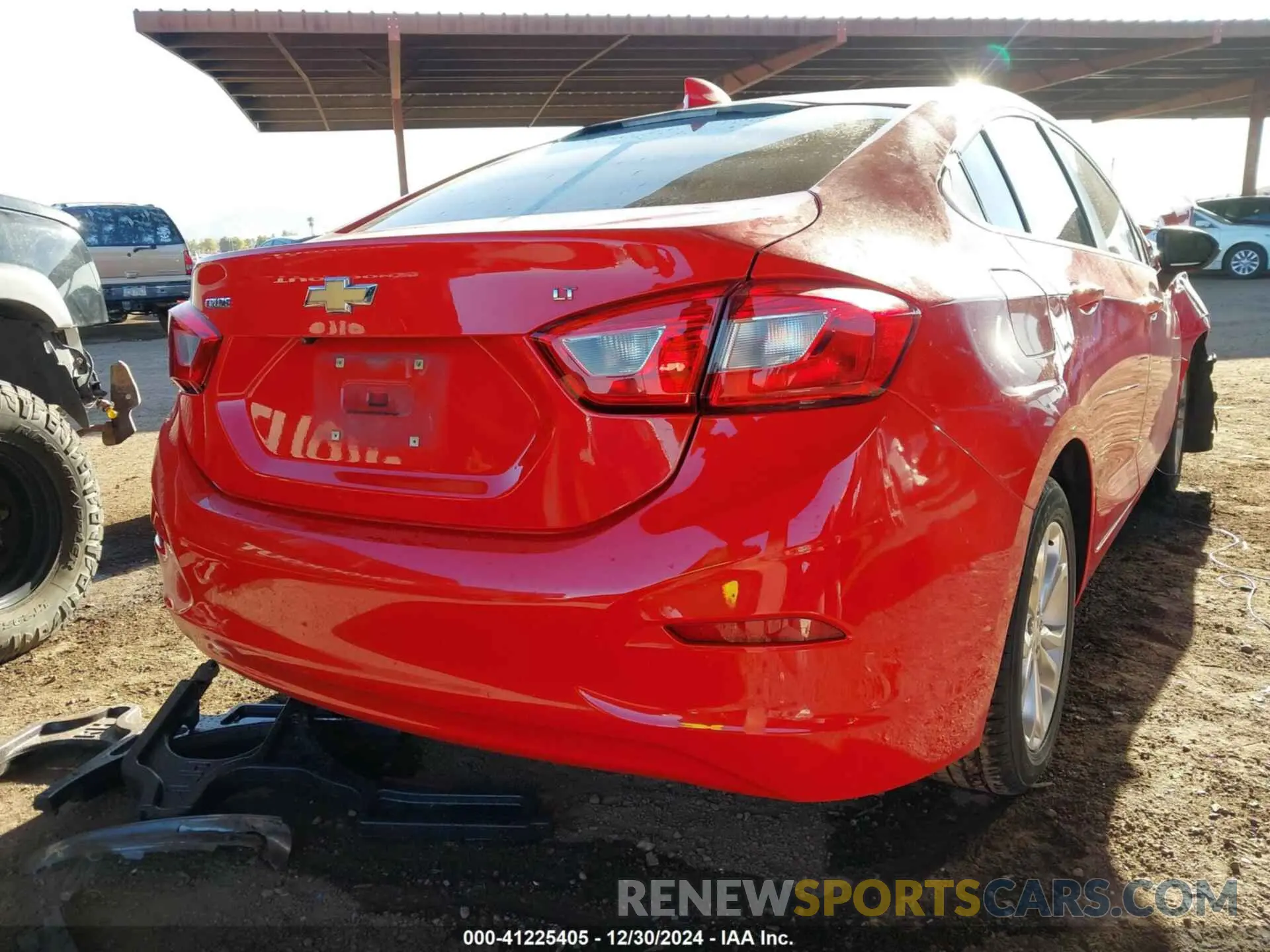 4 fotografías del automóvil dañado 1G1BE5SMXK7110290 CHEVROLET CRUZE 2019