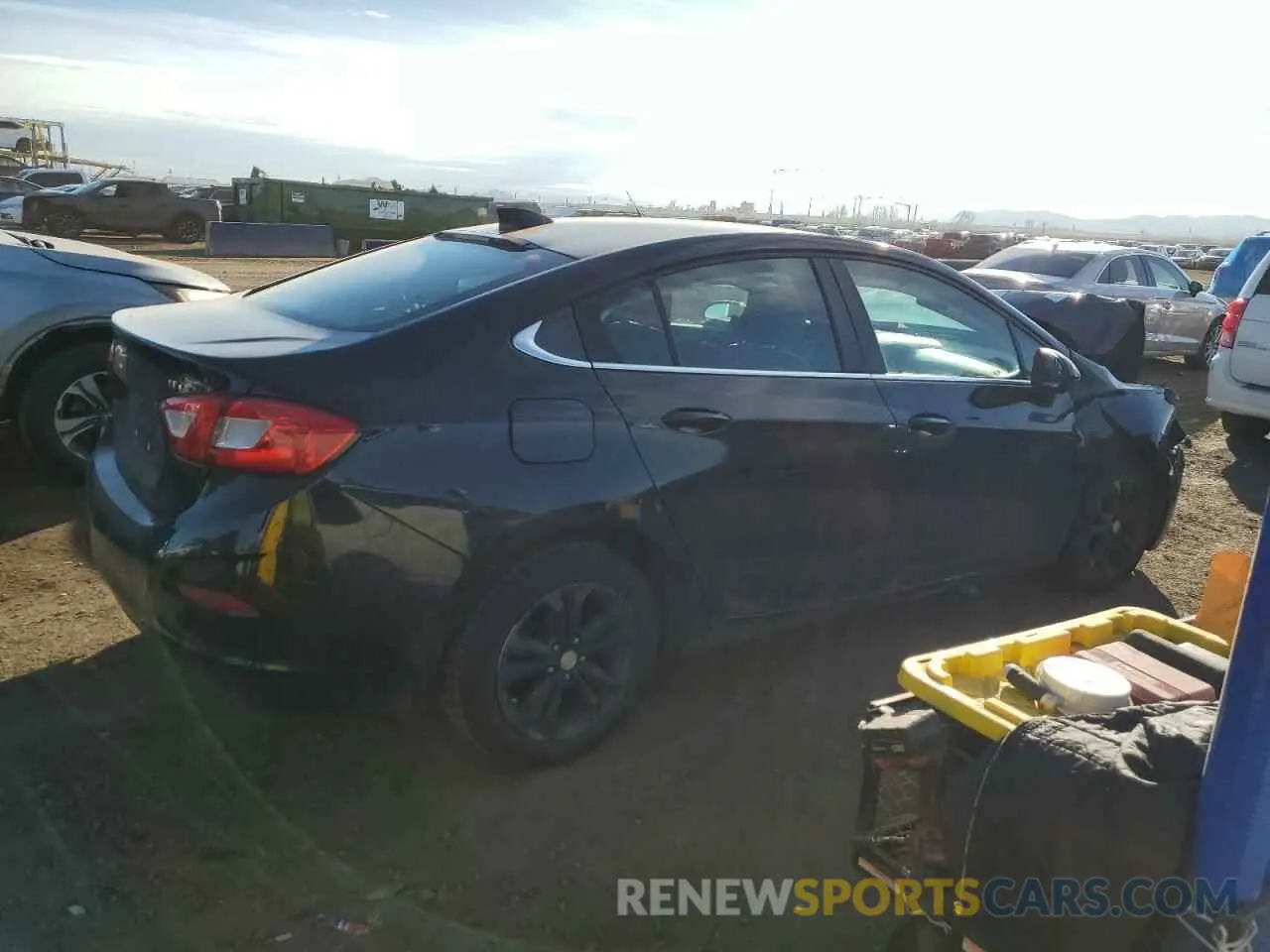 3 fotografías del automóvil dañado 1G1BE5SMXK7144732 CHEVROLET CRUZE 2019