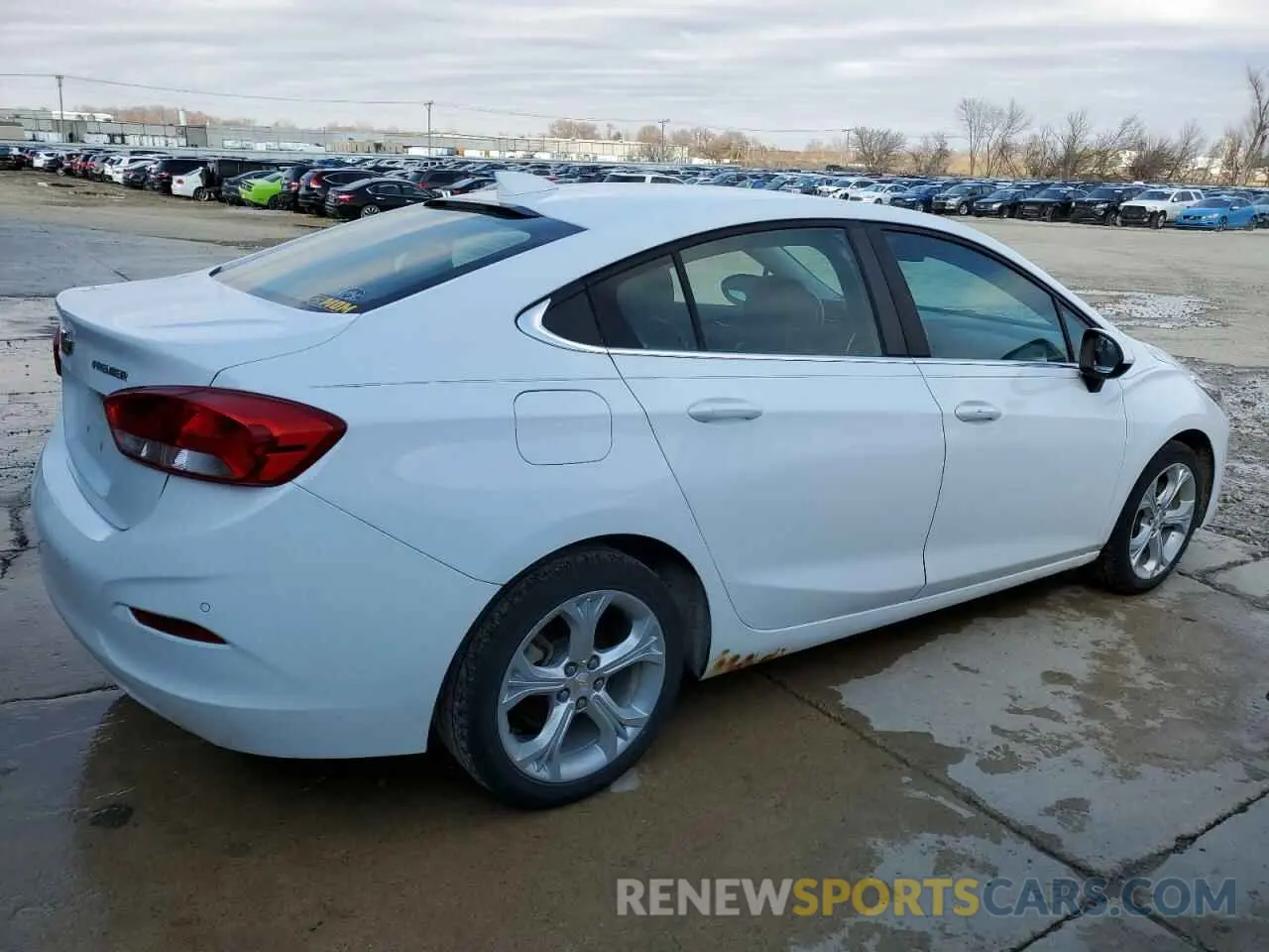3 fotografías del automóvil dañado 1G1BF5SM3K7101945 CHEVROLET CRUZE 2019