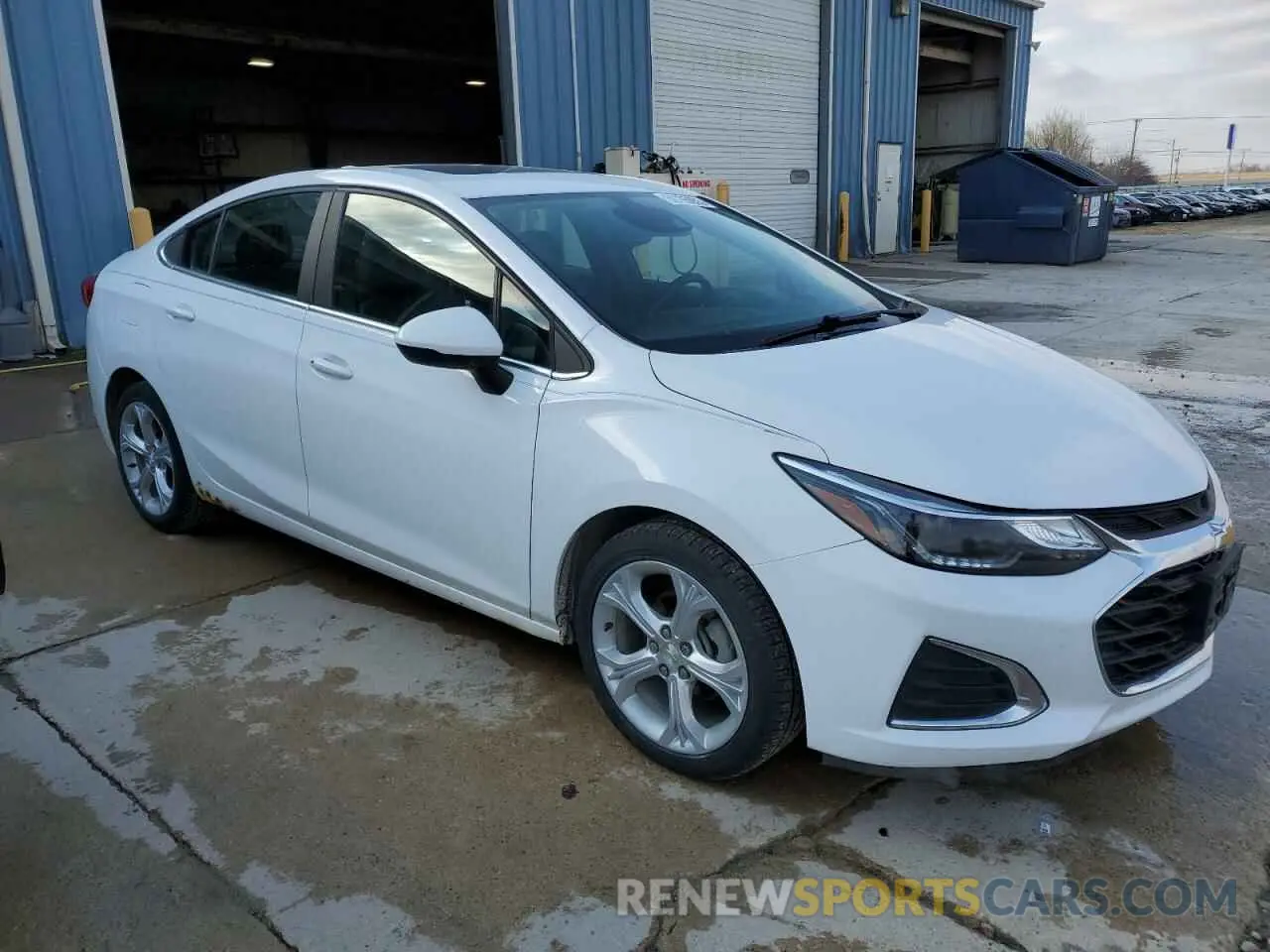 4 fotografías del automóvil dañado 1G1BF5SM3K7101945 CHEVROLET CRUZE 2019