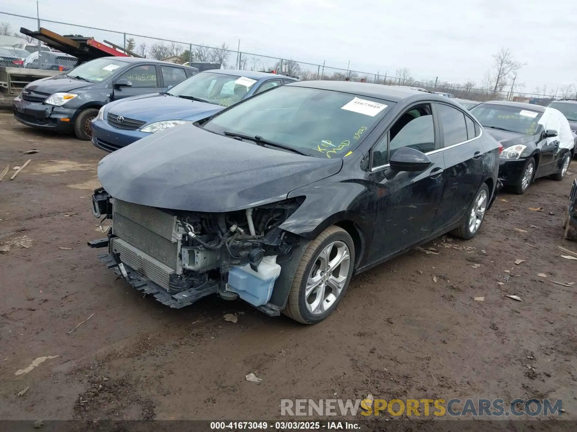 2 fotografías del automóvil dañado 1G1BF5SM9K7101240 CHEVROLET CRUZE 2019