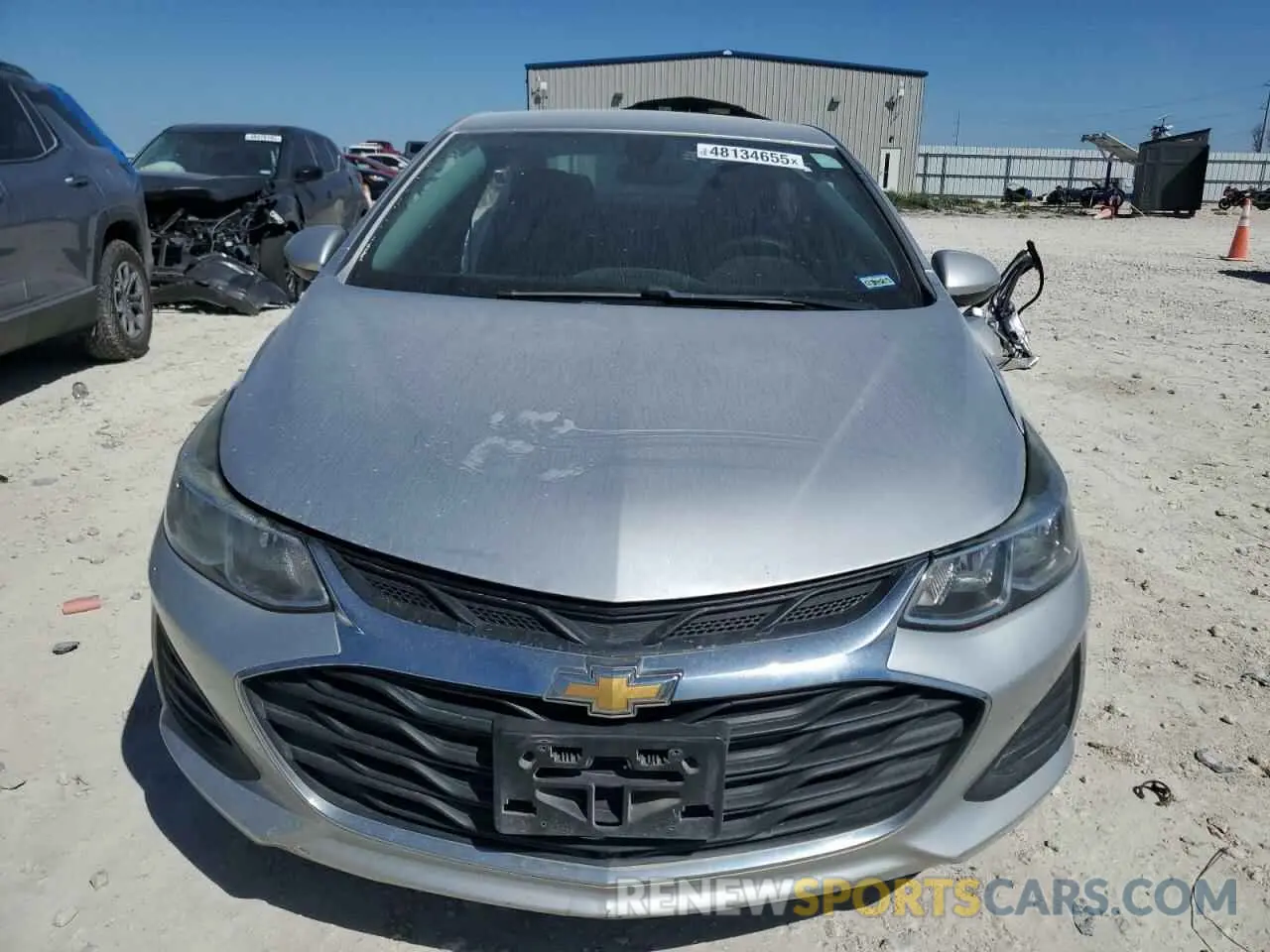 5 fotografías del automóvil dañado 1G1BJ5SM3K7105248 CHEVROLET CRUZE 2019
