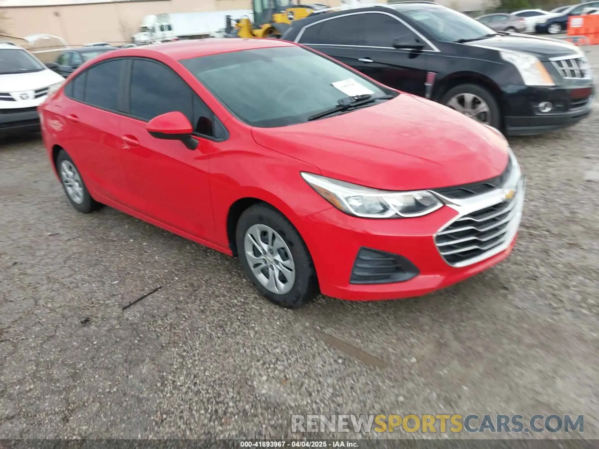 1 fotografías del automóvil dañado 1G1BJ5SM6K7102909 CHEVROLET CRUZE 2019