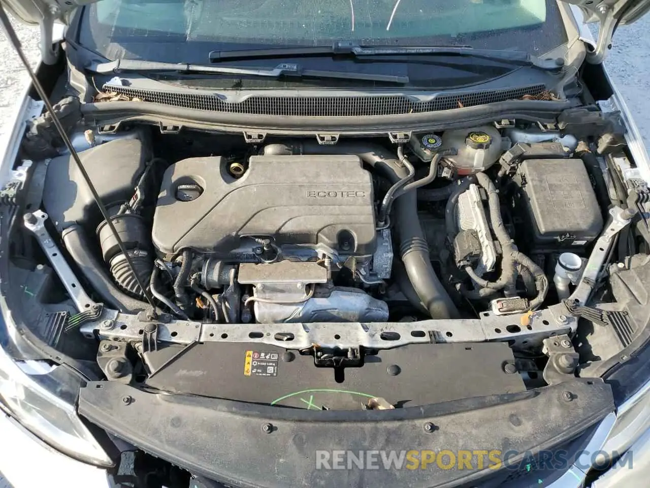 11 fotografías del automóvil dañado 1G1BJ5SM8K7104645 CHEVROLET CRUZE 2019