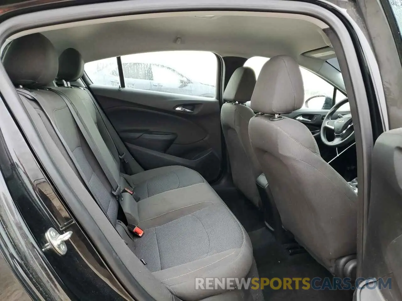 10 fotografías del automóvil dañado 3G1BC6SM2KS535726 CHEVROLET CRUZE 2019