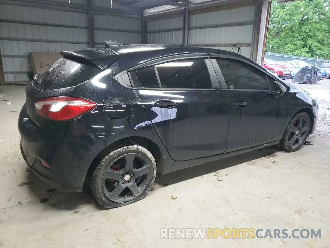 3 fotografías del automóvil dañado 3G1BC6SM4KS611642 CHEVROLET CRUZE 2019