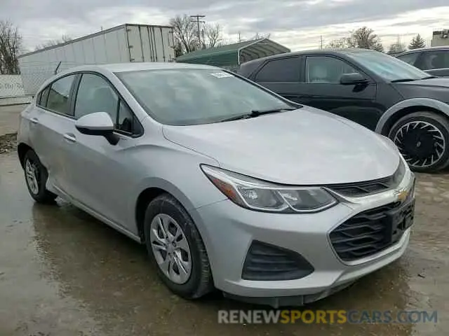 10 fotografías del automóvil dañado 3G1BC6SM8KS609778 CHEVROLET CRUZE 2019