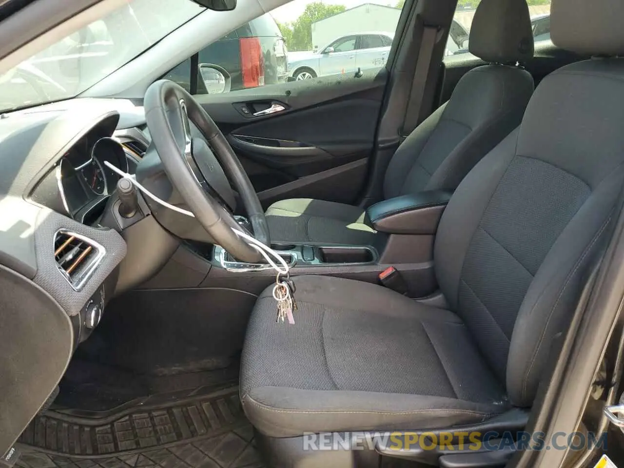 7 fotografías del automóvil dañado 3G1BC6SM8KS614639 CHEVROLET CRUZE 2019