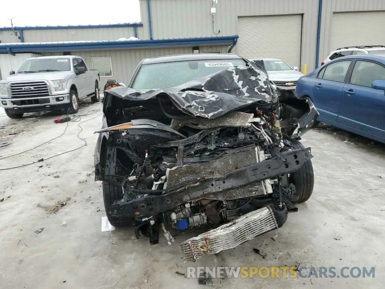 5 fotografías del automóvil dañado 3G1BE6SM0KS600356 CHEVROLET CRUZE 2019
