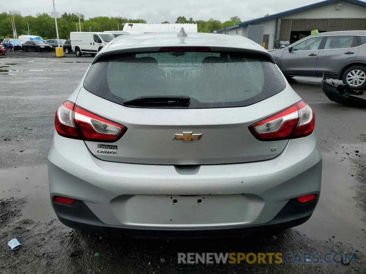 6 fotografías del automóvil dañado 3G1BE6SM1KS533749 CHEVROLET CRUZE 2019