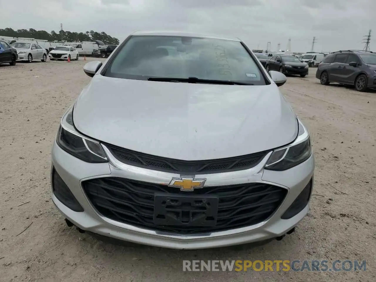 5 fotografías del automóvil dañado 3G1BE6SM1KS571465 CHEVROLET CRUZE 2019