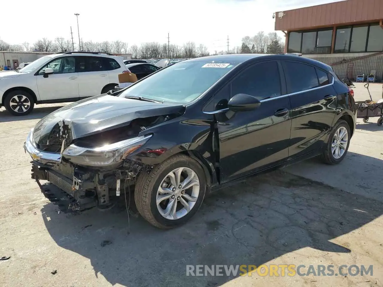 1 fotografías del automóvil dañado 3G1BE6SM2KS570311 CHEVROLET CRUZE 2019