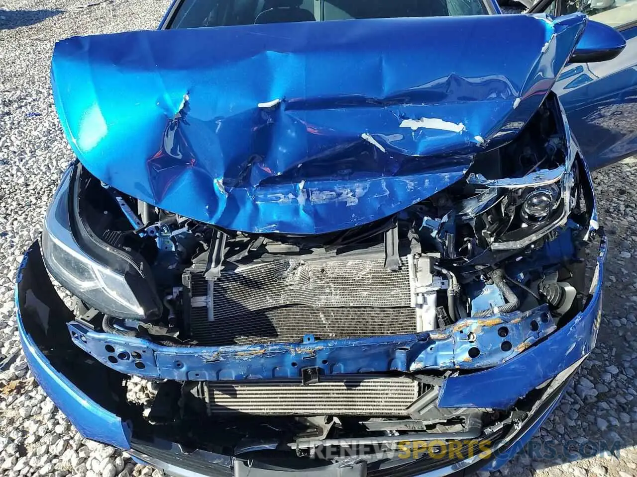 11 fotografías del automóvil dañado 3G1BE6SM2KS589022 CHEVROLET CRUZE 2019