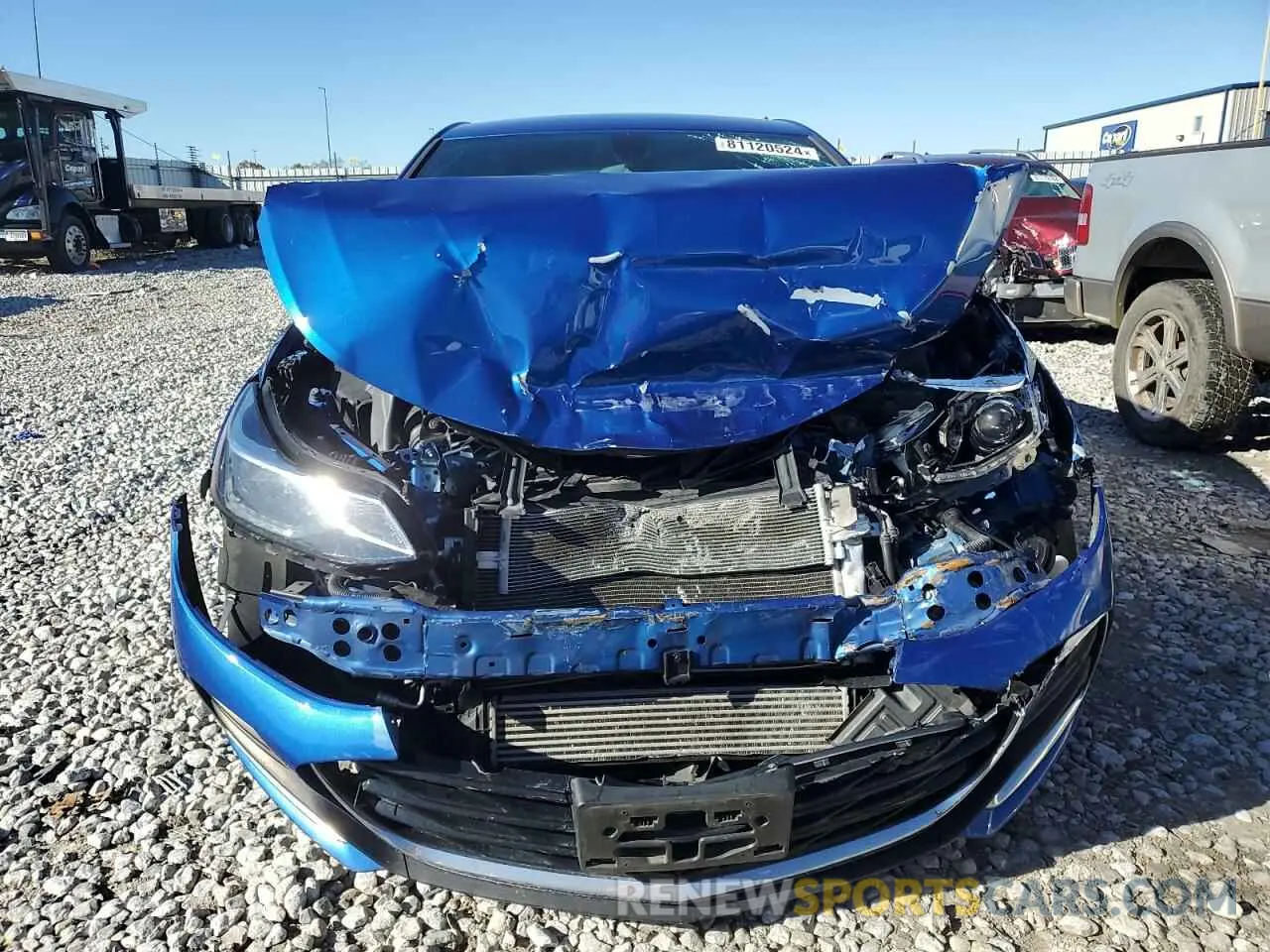 5 fotografías del automóvil dañado 3G1BE6SM2KS589022 CHEVROLET CRUZE 2019