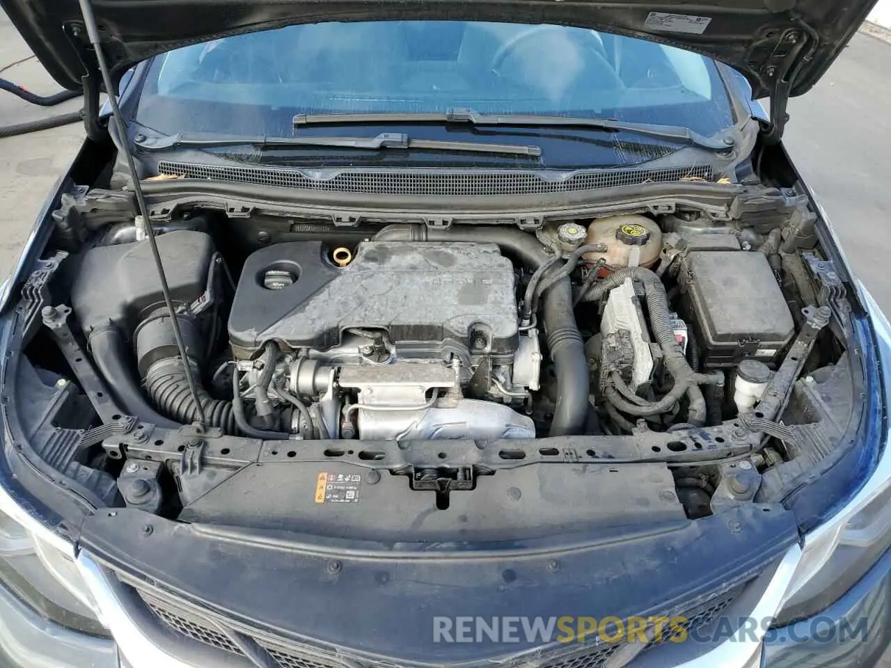 12 fotografías del automóvil dañado 3G1BE6SM3KS540881 CHEVROLET CRUZE 2019
