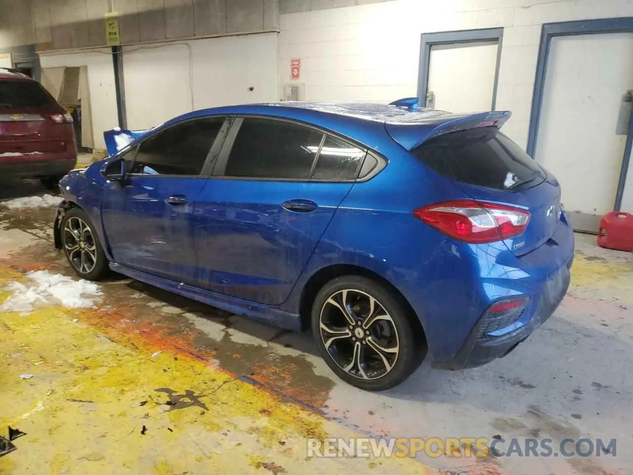 2 fotografías del automóvil dañado 3G1BE6SM3KS592091 CHEVROLET CRUZE 2019