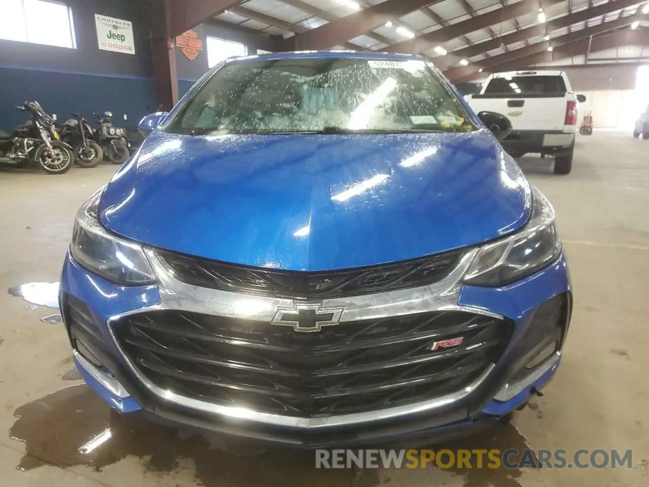 5 fotografías del automóvil dañado 3G1BE6SM7KS550328 CHEVROLET CRUZE 2019