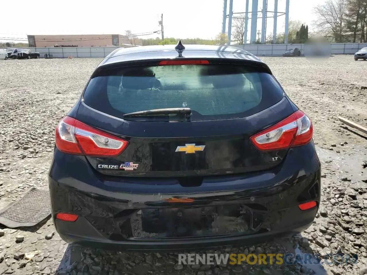 6 fotografías del automóvil dañado 3G1BE6SM8KS562617 CHEVROLET CRUZE 2019