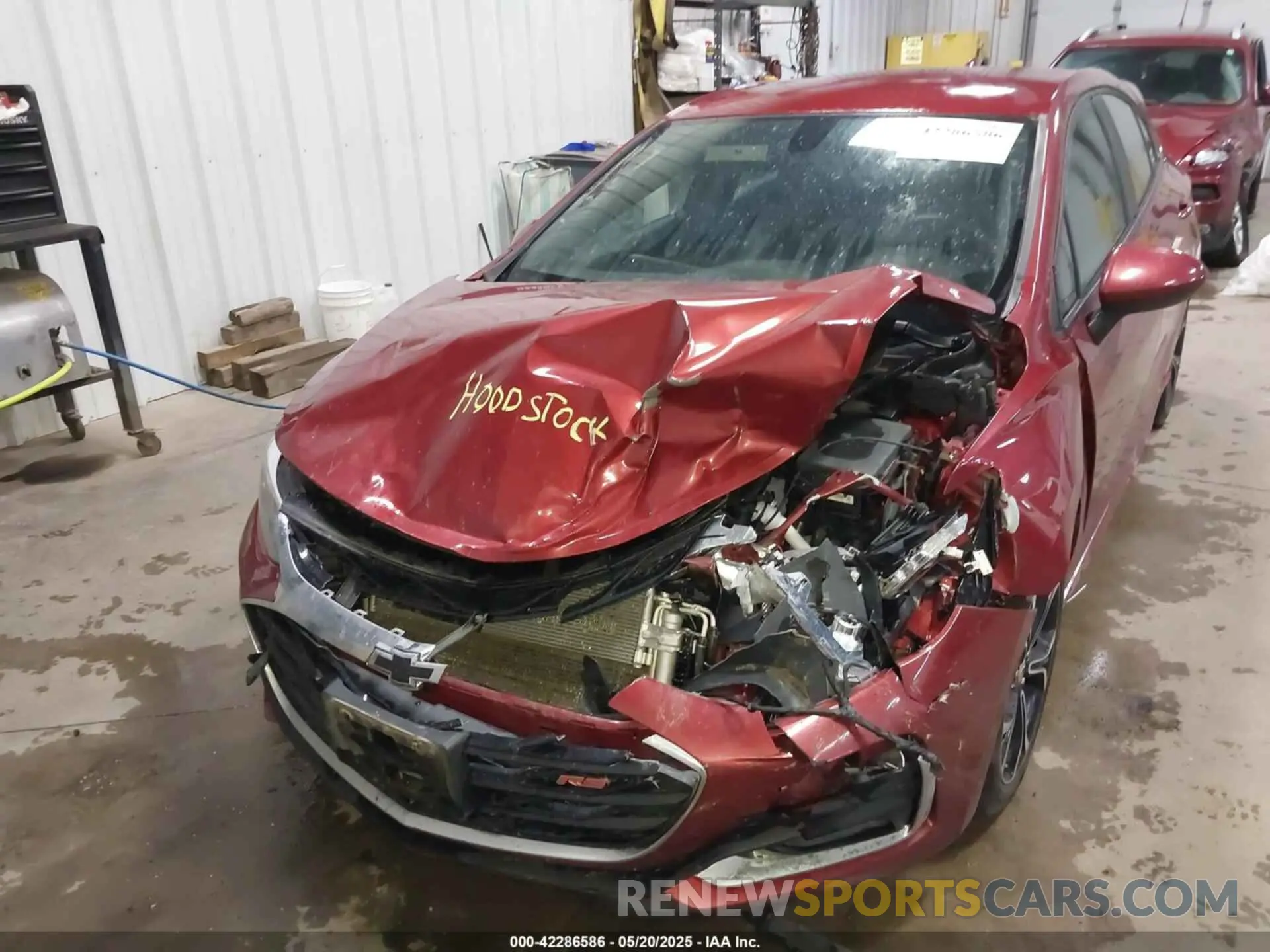 6 fotografías del automóvil dañado 3G1BE6SM8KS570538 CHEVROLET CRUZE 2019