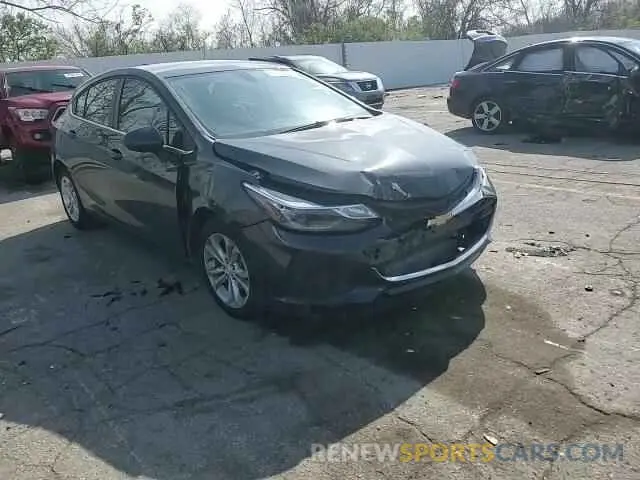 11 fotografías del automóvil dañado 3G1BE6SM8KS611041 CHEVROLET CRUZE 2019