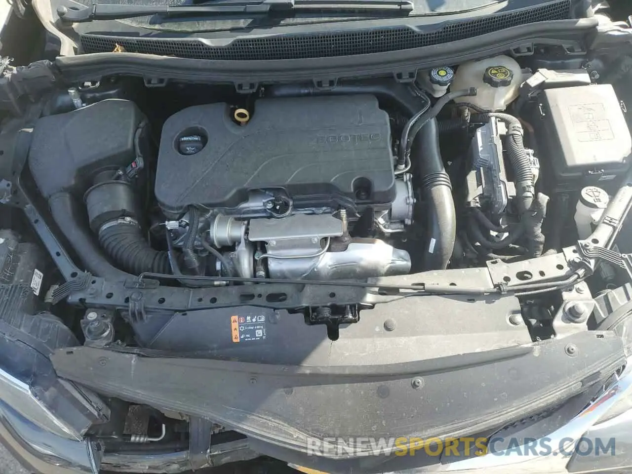 13 fotografías del automóvil dañado 3G1BE6SM8KS611041 CHEVROLET CRUZE 2019