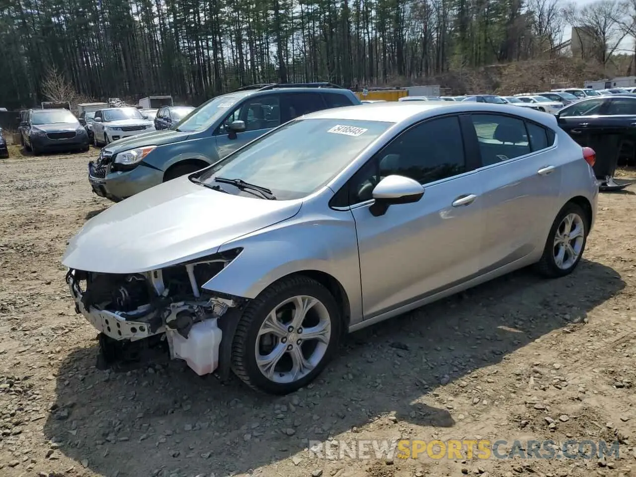 1 fotografías del automóvil dañado 3G1BF6SM1KS569549 CHEVROLET CRUZE 2019