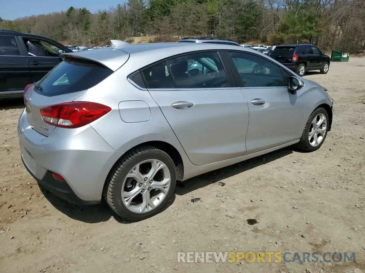 3 fotografías del automóvil dañado 3G1BF6SM1KS569549 CHEVROLET CRUZE 2019