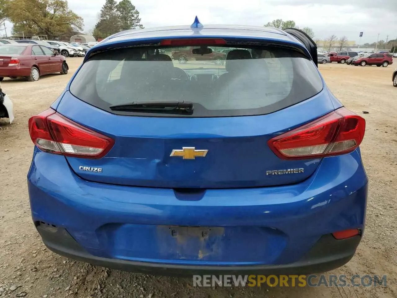 6 fotografías del automóvil dañado 3G1BF6SMXKS592215 CHEVROLET CRUZE 2019
