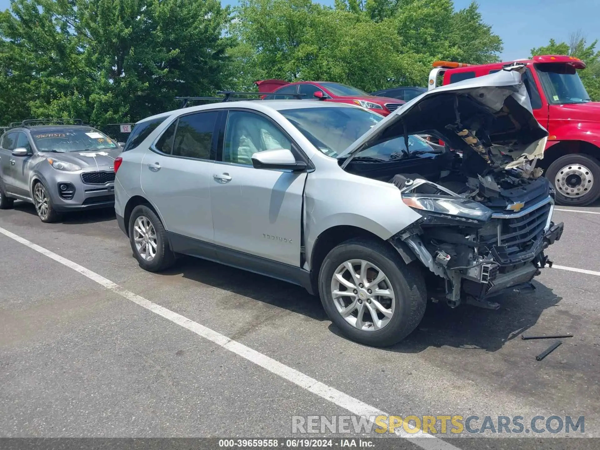 1 fotografías del automóvil dañado 2GNAXSEV9J6206756 CHEVROLET EQUINOX 2018