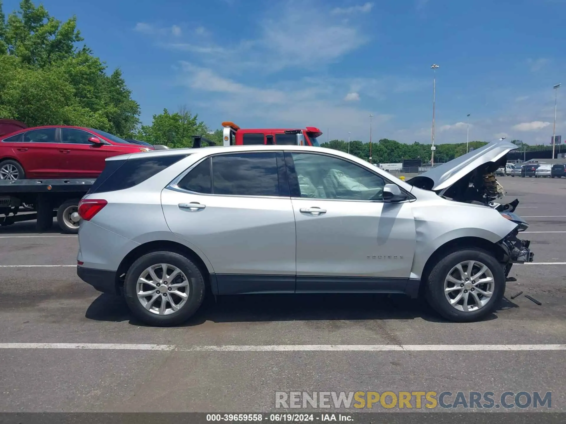 13 fotografías del automóvil dañado 2GNAXSEV9J6206756 CHEVROLET EQUINOX 2018