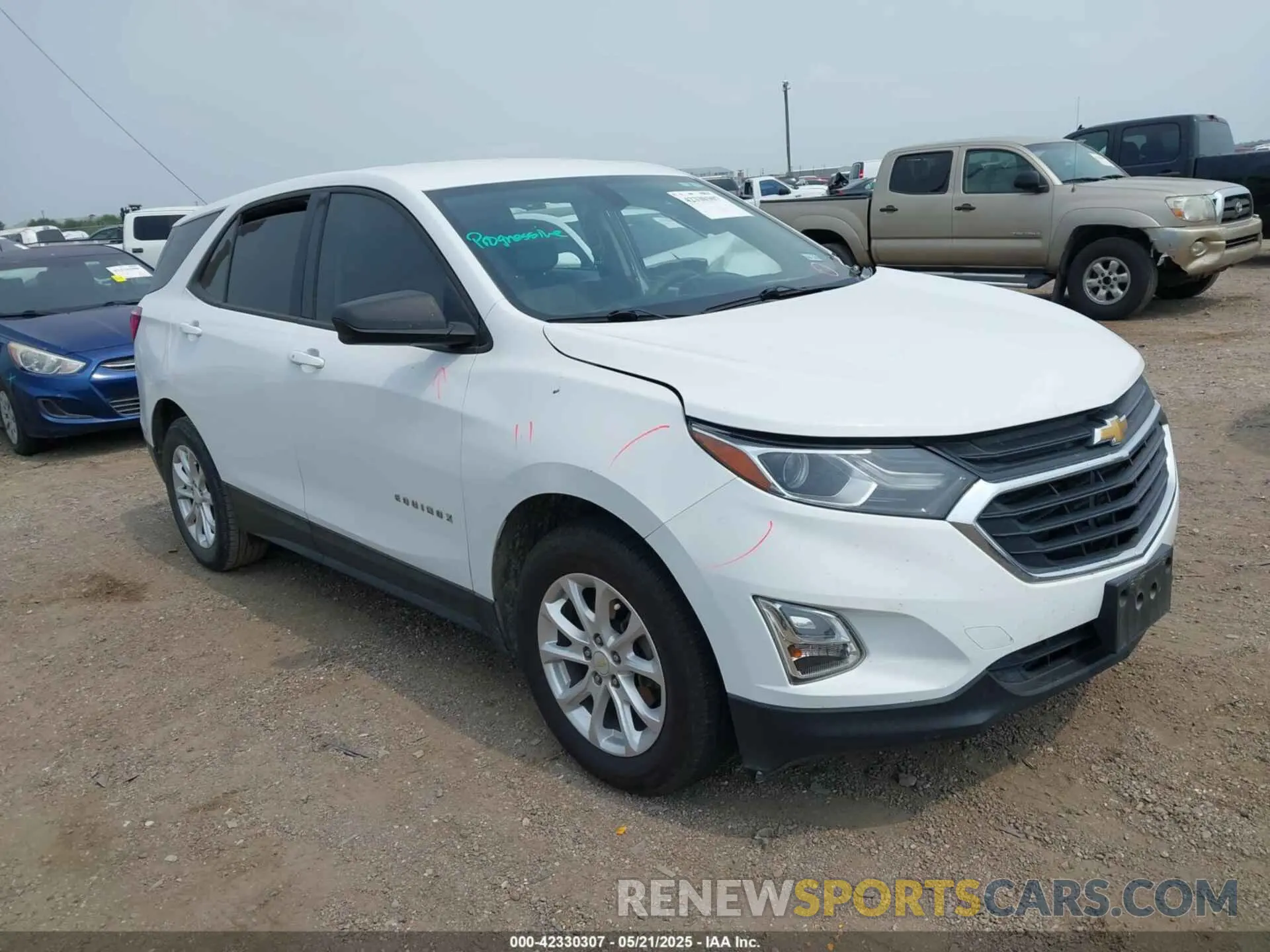 1 fotografías del automóvil dañado 2GNAXHEV0K6118103 CHEVROLET EQUINOX 2019