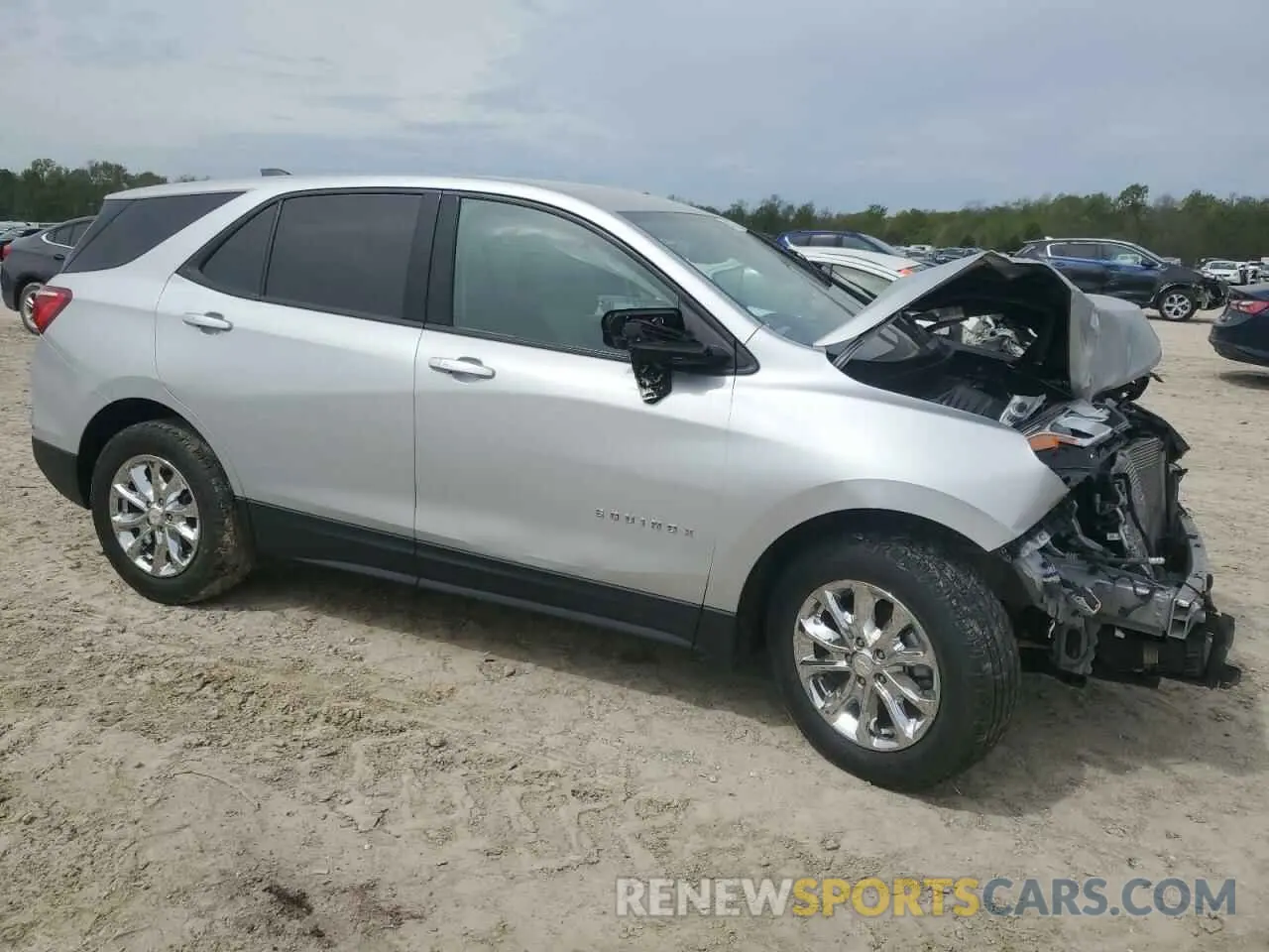 4 fotografías del automóvil dañado 2GNAXHEV0K6136374 CHEVROLET EQUINOX 2019
