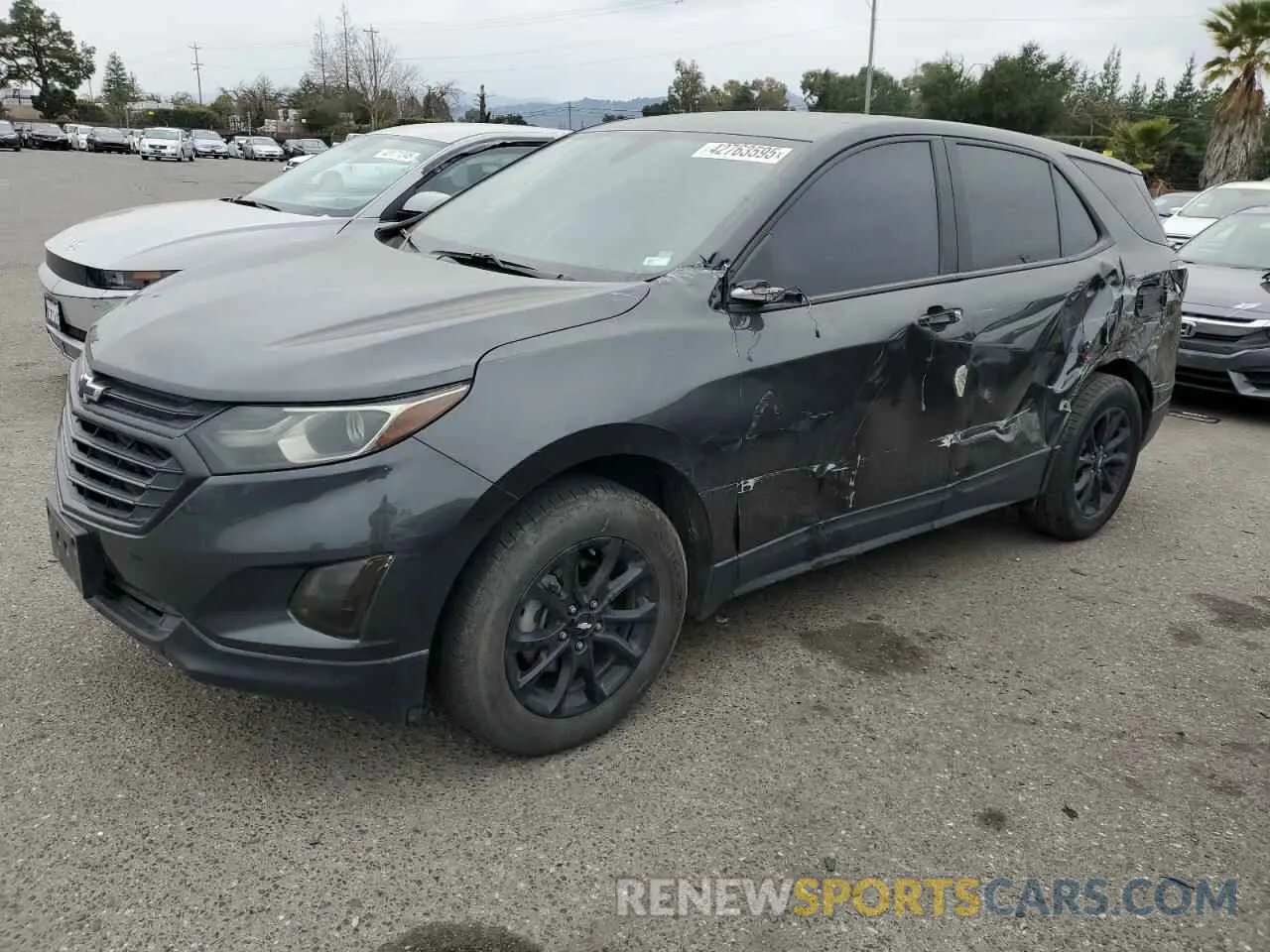 1 fotografías del automóvil dañado 2GNAXHEV2K6228814 CHEVROLET EQUINOX 2019