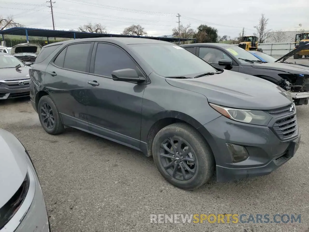 4 fotografías del automóvil dañado 2GNAXHEV2K6228814 CHEVROLET EQUINOX 2019