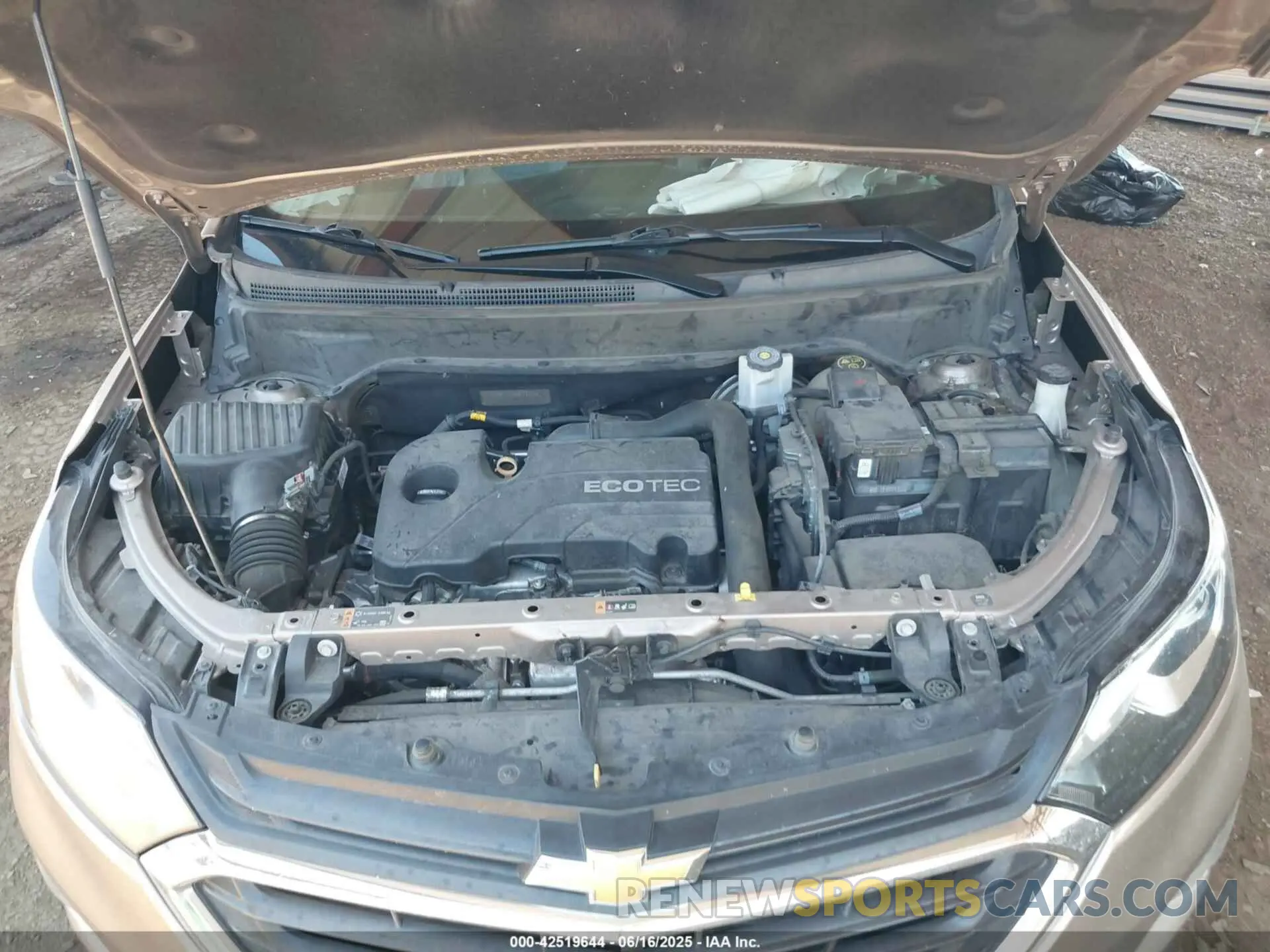10 fotografías del automóvil dañado 2GNAXHEV3K6118743 CHEVROLET EQUINOX 2019