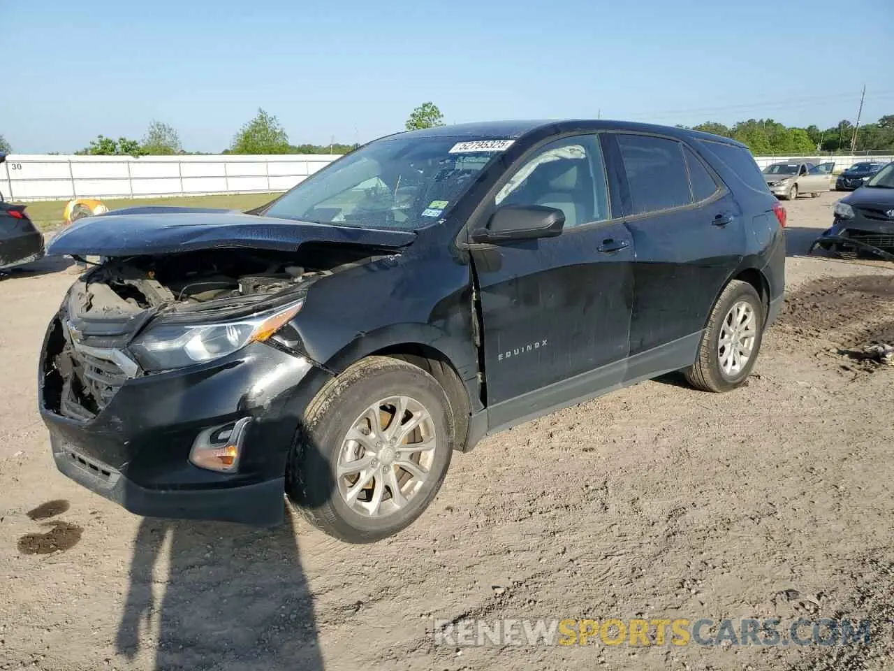 1 fotografías del automóvil dañado 2GNAXHEV3K6197699 CHEVROLET EQUINOX 2019