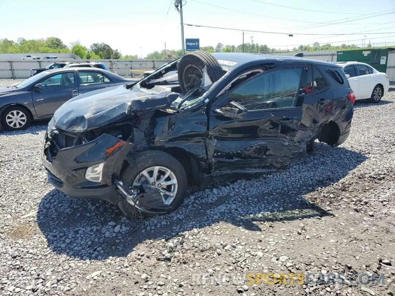 1 fotografías del automóvil dañado 2GNAXHEV3K6251115 CHEVROLET EQUINOX 2019
