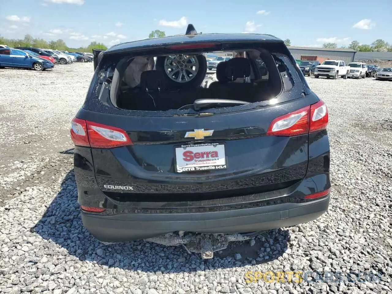6 fotografías del automóvil dañado 2GNAXHEV3K6251115 CHEVROLET EQUINOX 2019