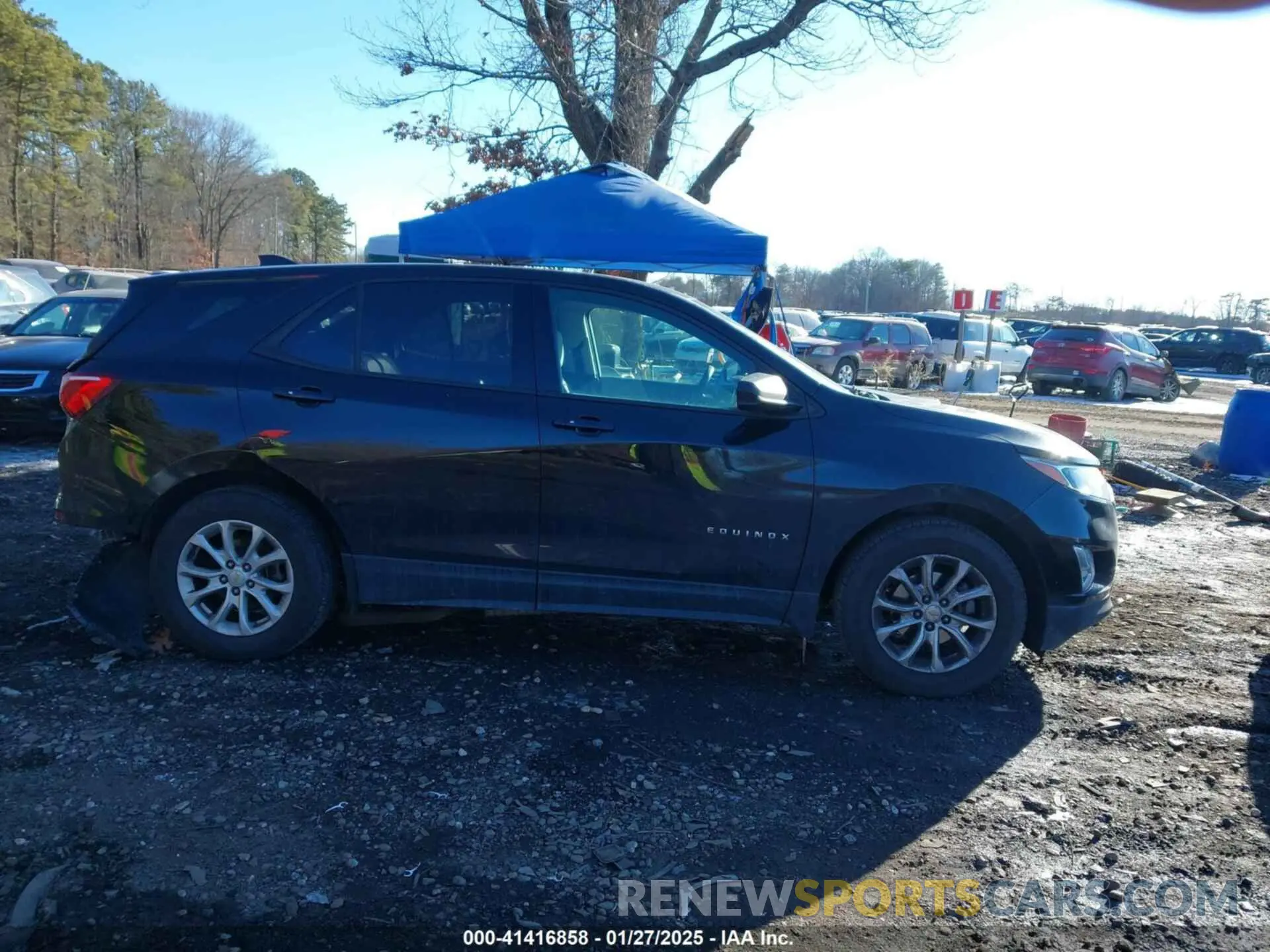 13 fotografías del automóvil dañado 2GNAXHEV3K6252166 CHEVROLET EQUINOX 2019