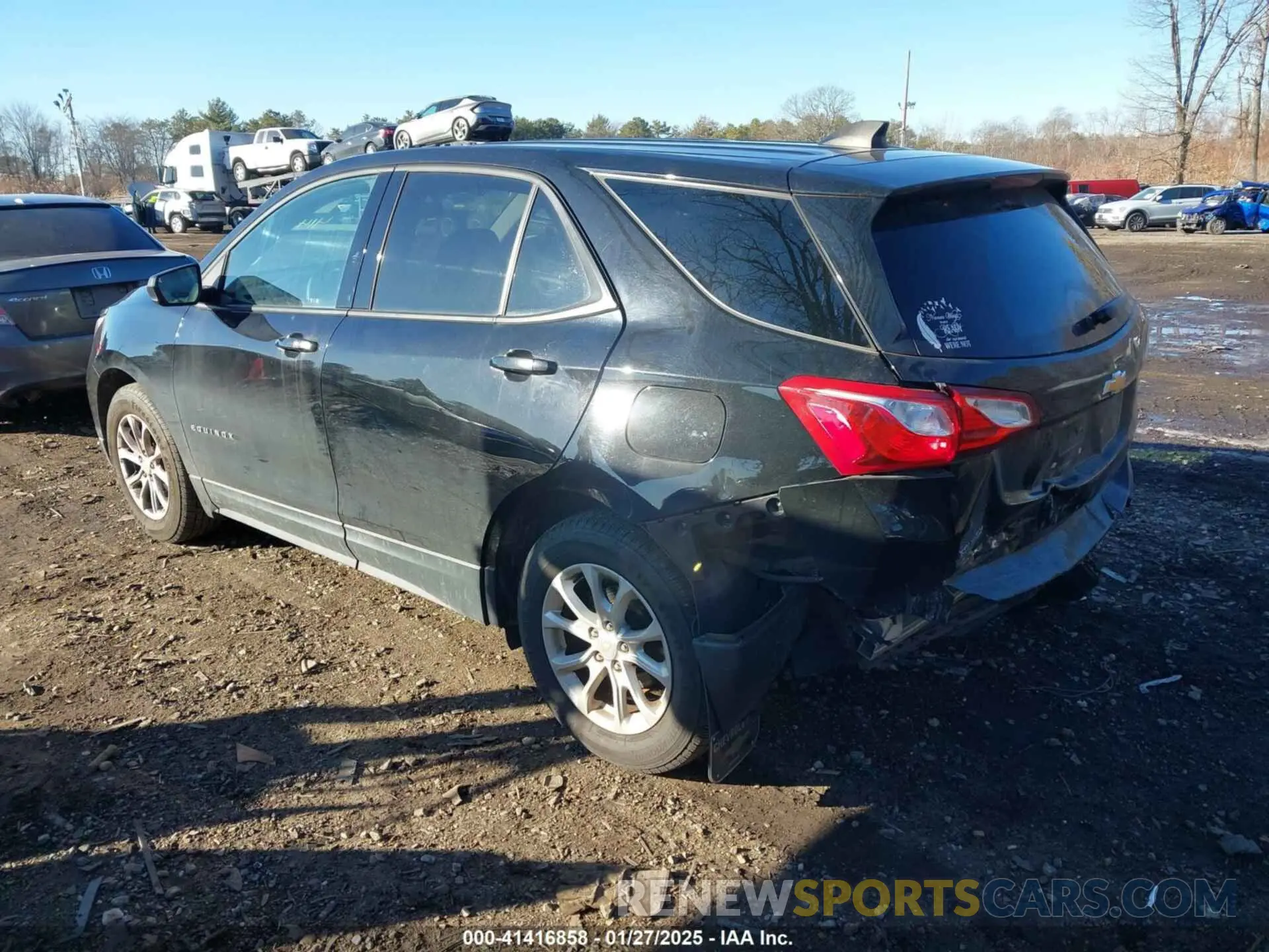 3 fotografías del automóvil dañado 2GNAXHEV3K6252166 CHEVROLET EQUINOX 2019