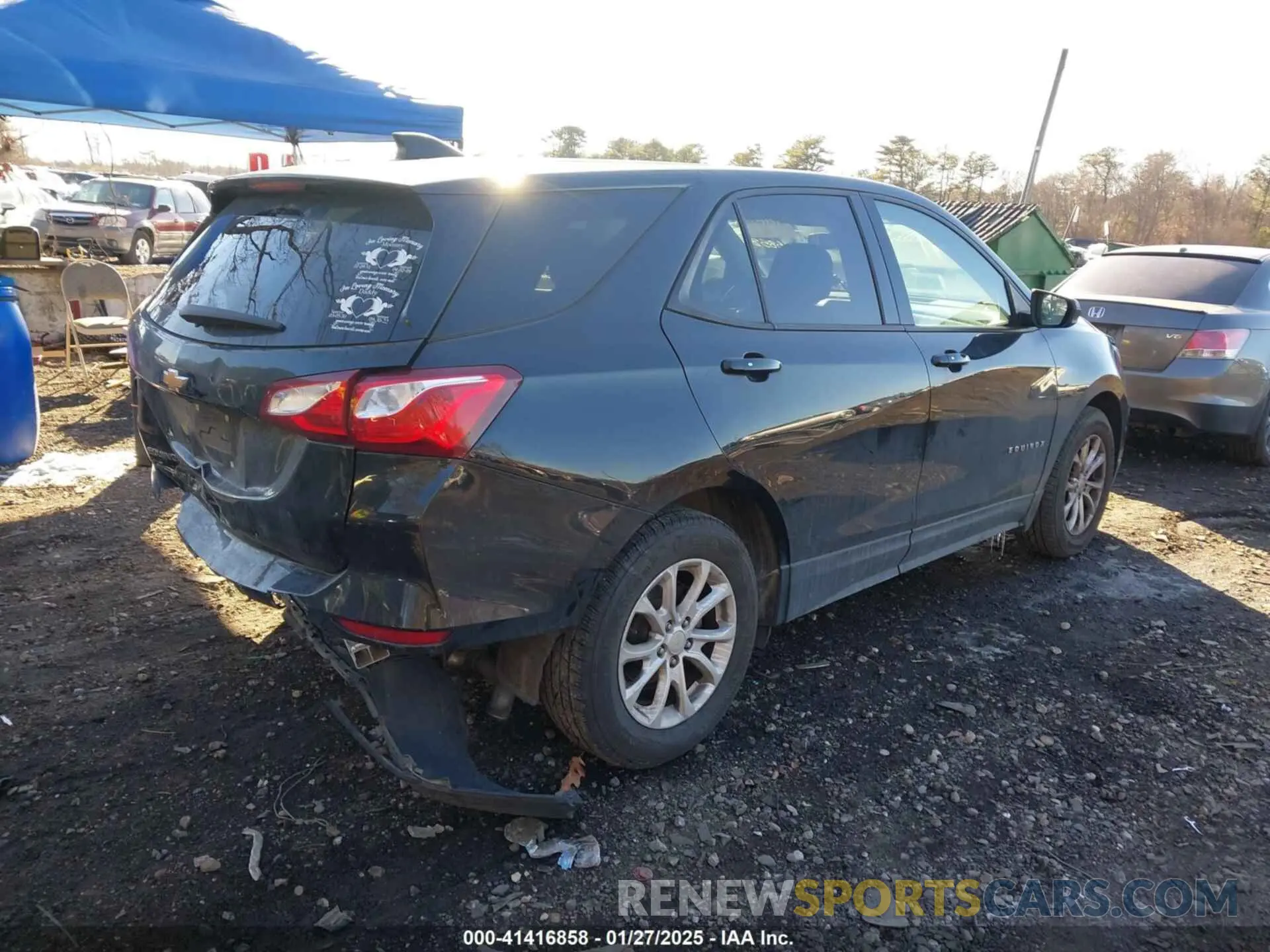 4 fotografías del automóvil dañado 2GNAXHEV3K6252166 CHEVROLET EQUINOX 2019