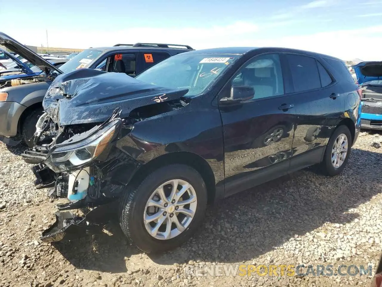 1 fotografías del automóvil dañado 2GNAXHEV3K6267265 CHEVROLET EQUINOX 2019