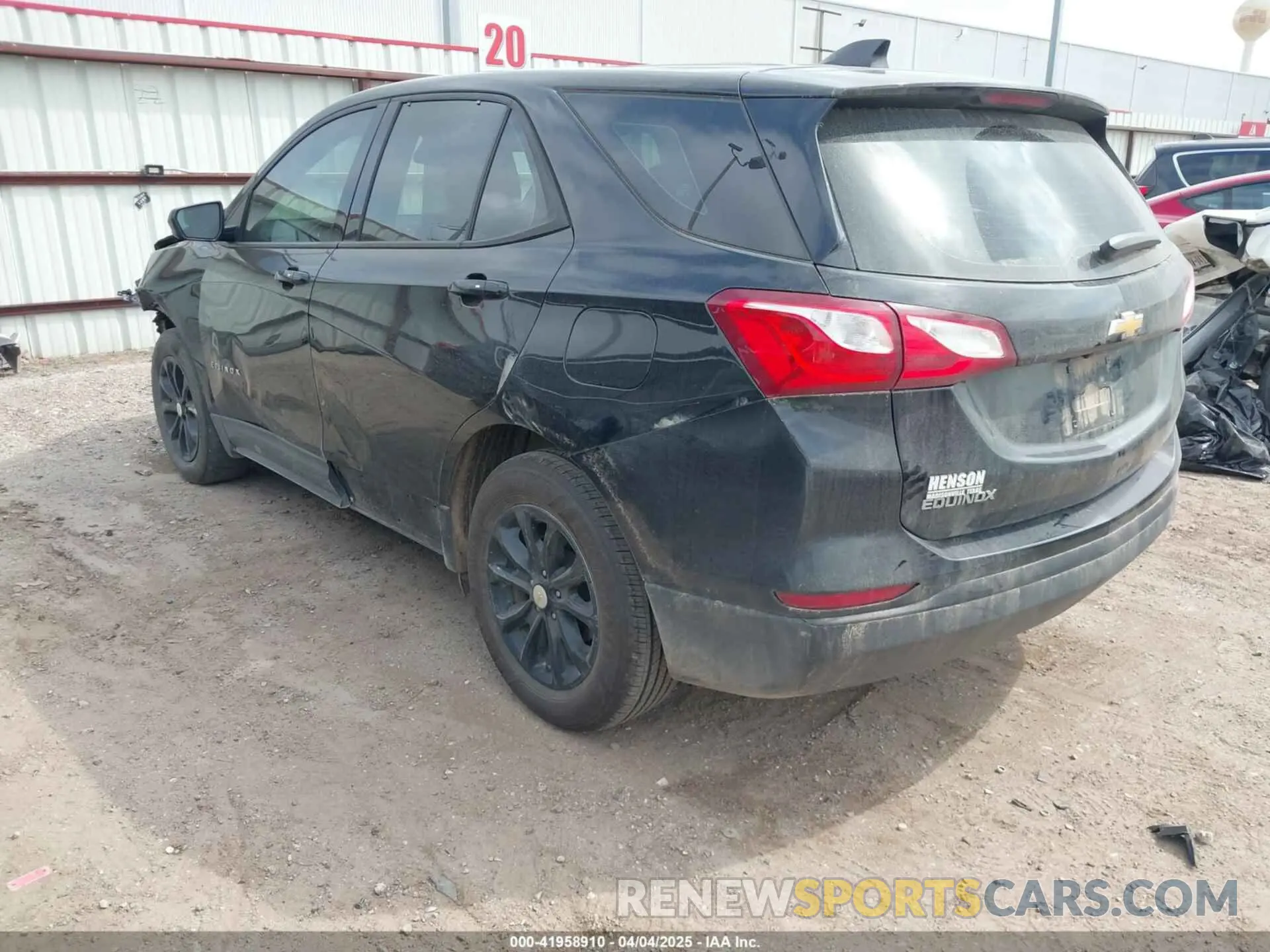 3 fotografías del automóvil dañado 2GNAXHEV3K6294711 CHEVROLET EQUINOX 2019