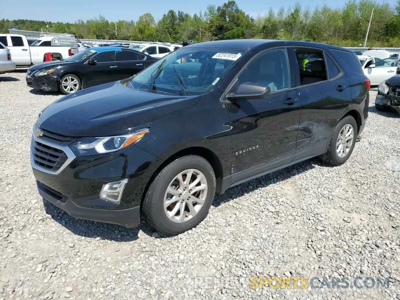 1 fotografías del automóvil dañado 2GNAXHEV4K6255075 CHEVROLET EQUINOX 2019