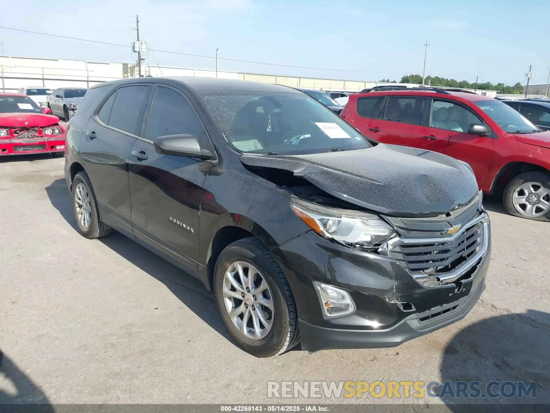 1 fotografías del automóvil dañado 2GNAXHEV5K6304655 CHEVROLET EQUINOX 2019