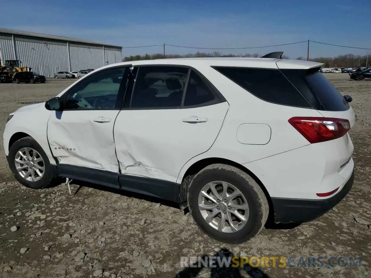 2 fotografías del automóvil dañado 2GNAXHEV6K6152806 CHEVROLET EQUINOX 2019