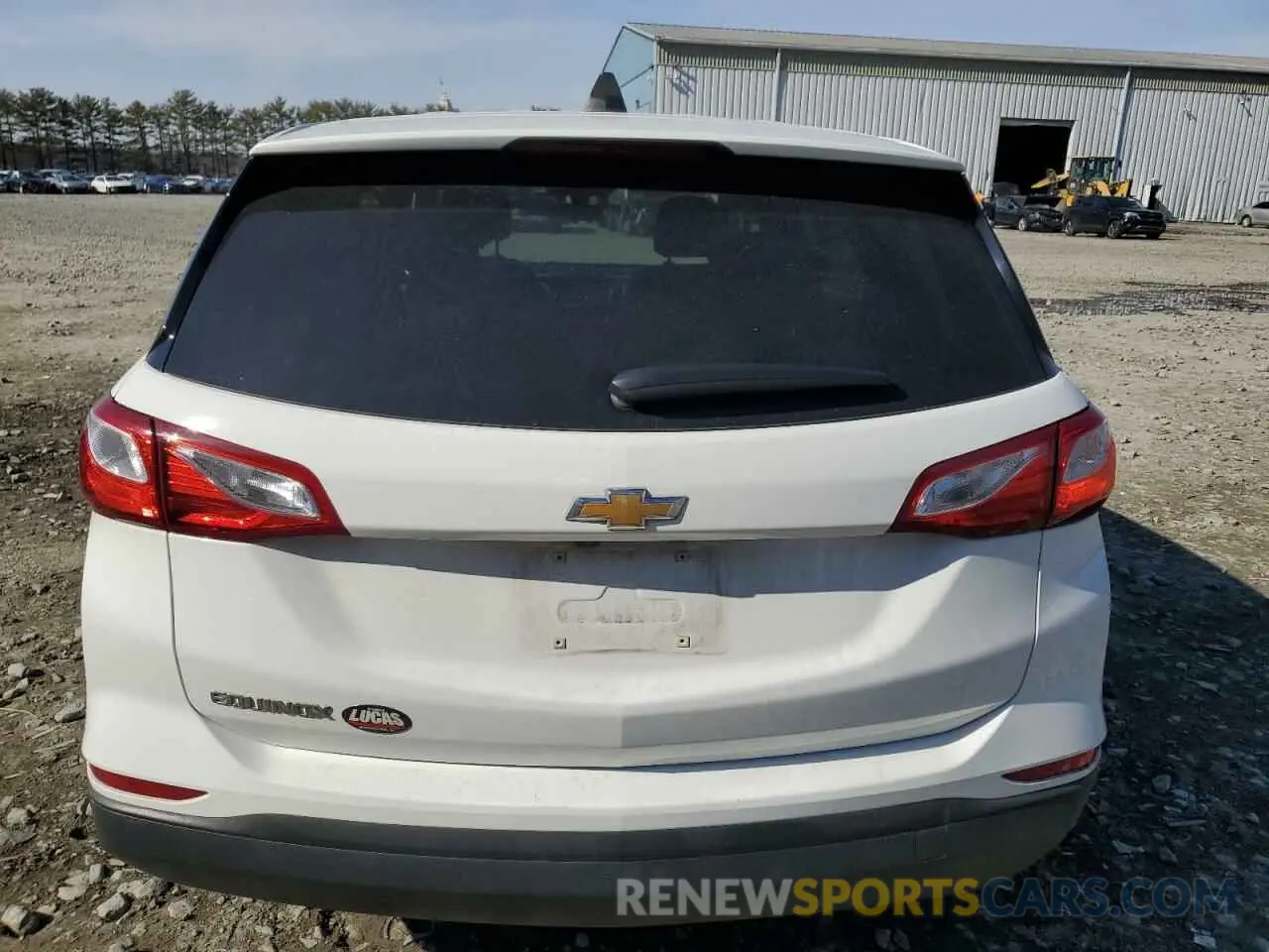 6 fotografías del automóvil dañado 2GNAXHEV6K6152806 CHEVROLET EQUINOX 2019